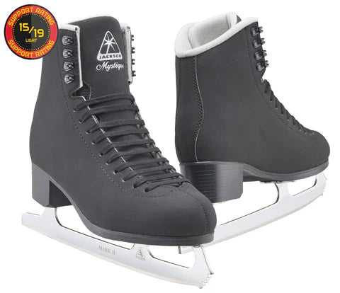 Jackson Mystique – Black – Figure Skate with Mark II Blade