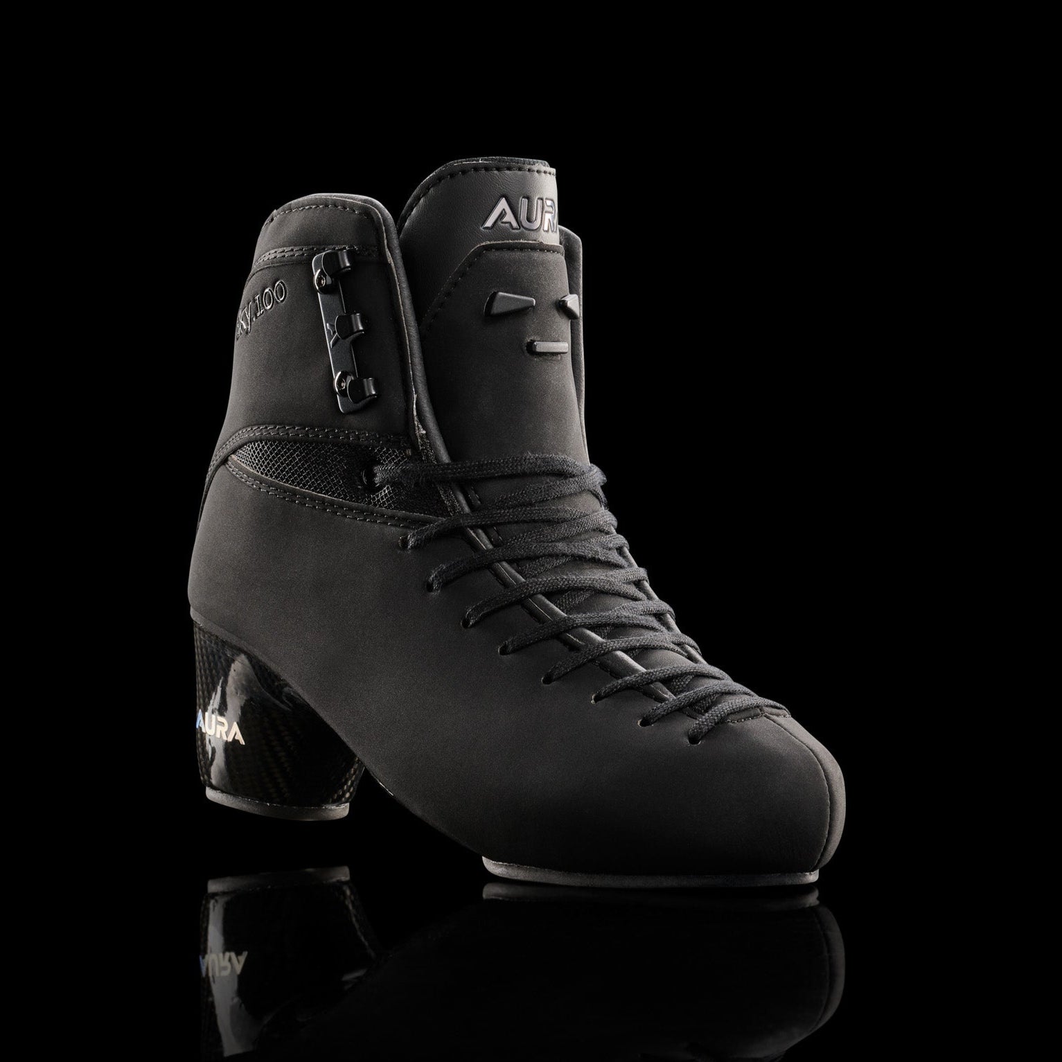 Aura Sky 100 – Black – Figure Skate, Boot Only